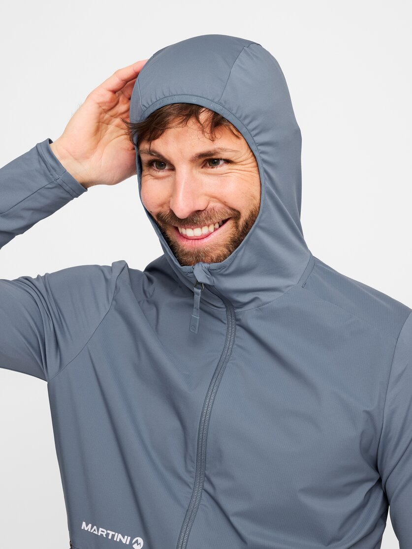 Martini Sportswear - Original Hybrid Windbreaker Jacket M - Giacca a vento in moon - Dettaglio 5 - Uomo