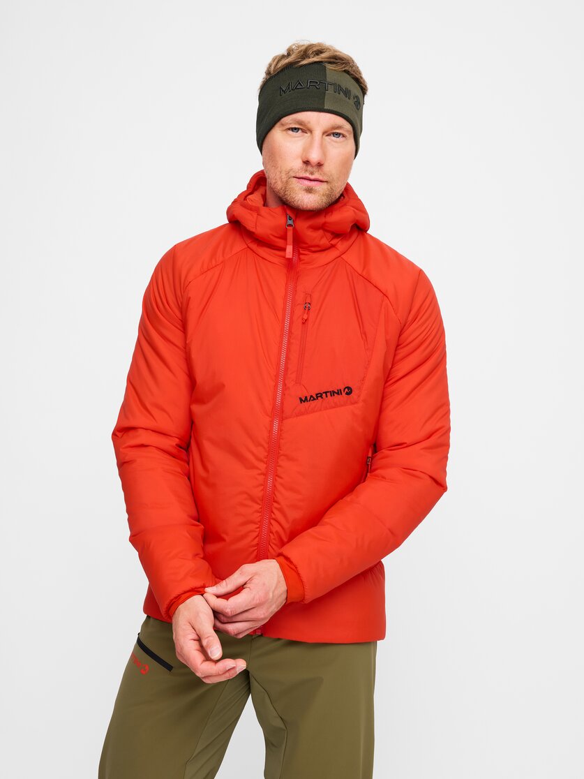 Martini Sportswear - Original Padded Jacket Primaloft®M - Giacche ibride in spanish green - vista frontale modello - Uomo