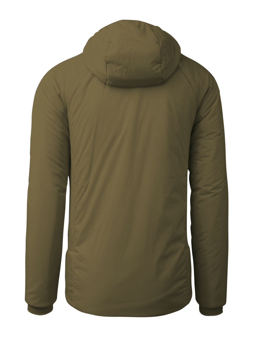 Martini Sportswear - Original Padded Jacket Primaloft®M - Hybrid jackets in spanish green - rear view - Men