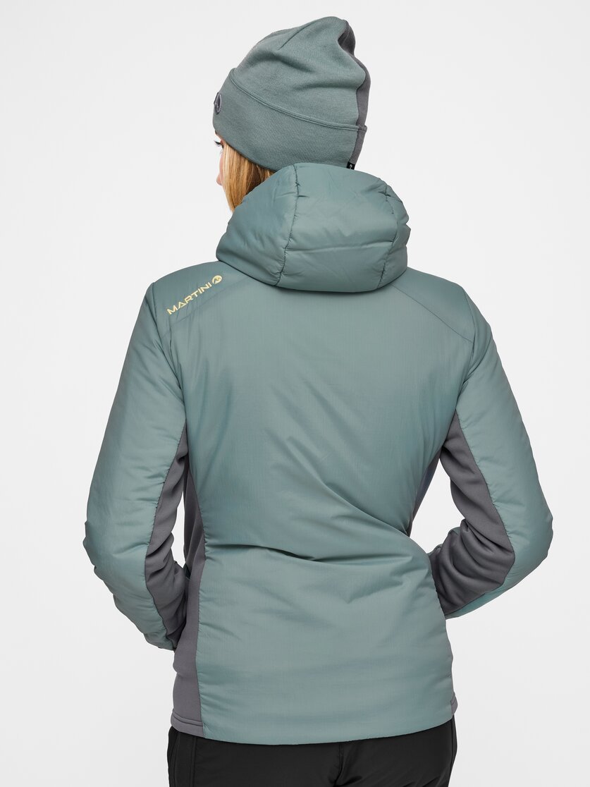 Martini Sportswear - Original Padded Jacket Primaloft®W - Giacche ibride in true navy - vista laterale modello - Donna