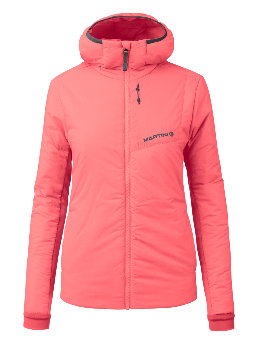 Martini Sportswear - Original Padded Jacket Primaloft®W - Hybridjacken in rosy glow-granite - Vorderansicht - Damen