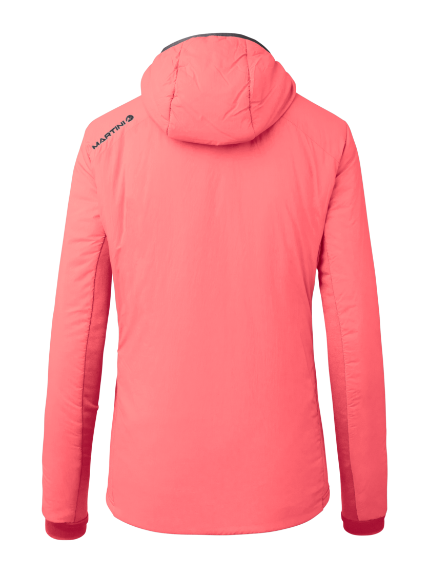 Martini Sportswear - Original Padded Jacket Primaloft®W - Hybridjacken in rosy glow-granite - Rückansicht - Damen