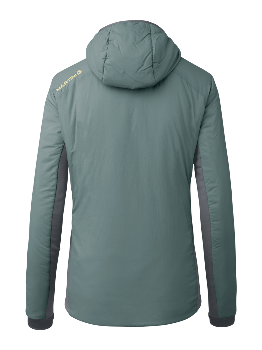 Martini Sportswear - Original Padded Jacket Primaloft®W - Giacche ibride in misty blue-storm - vista posteriore - Donna
