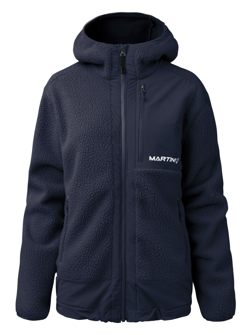 Martini Sportswear - Recharge Jacket Uni - Pile in true navy - vista frontale - Unisex