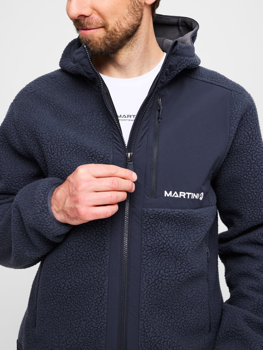 Martini Sportswear - Recharge Jacket Uni - Pile in true navy - Dettaglio 2 - Unisex