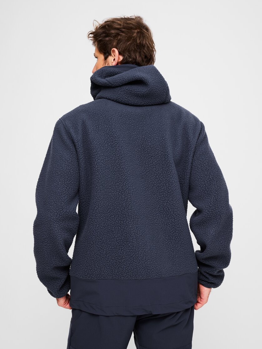 Martini Sportswear - Recharge Jacket Uni - Pile in true navy - vista laterale modello - Unisex