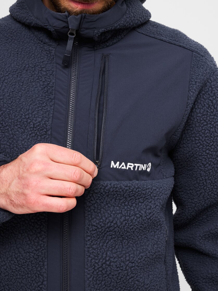 Martini Sportswear - Recharge Jacket Uni - Pile in true navy - Dettaglio 3 - Unisex