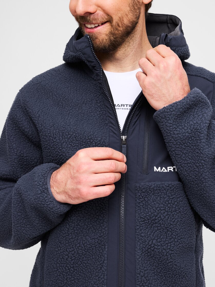 Martini Sportswear - Recharge Jacket Uni - Pile in true navy - Dettaglio 4 - Unisex