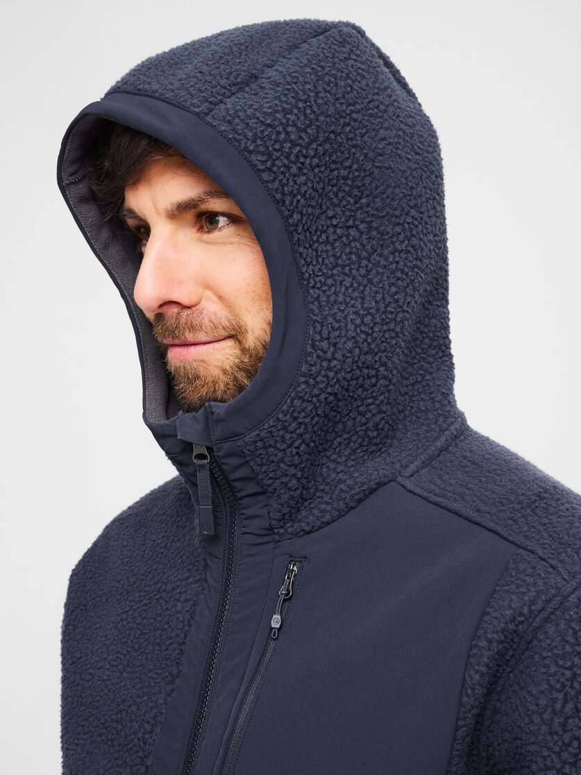 Martini Sportswear - Recharge Jacket Uni - Pile in true navy - Dettaglio 6 - Unisex