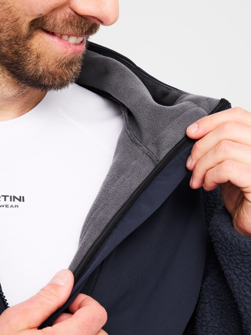 Martini Sportswear - Recharge Jacket Uni - Pile in true navy - Dettaglio 7 - Unisex