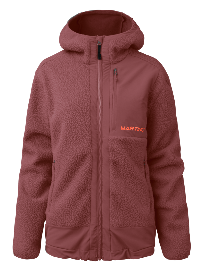 Martini Sportswear - Recharge Jacket Uni - Fleecejacke in winter apple - Vorderansicht - Unisex