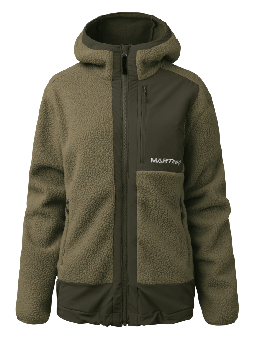 Martini Sportswear - Recharge Jacket Uni - Fleecejacke in spanish green-olive - Vorderansicht - Unisex