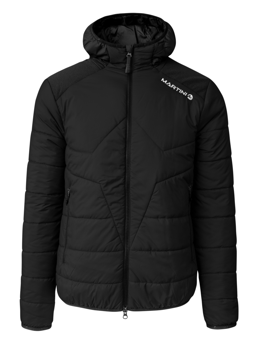 Martini Sportswear - Horizon Padded Jacket G-LOFT® M - Giacche Primaloft e Gloft in black - vista frontale - Uomo