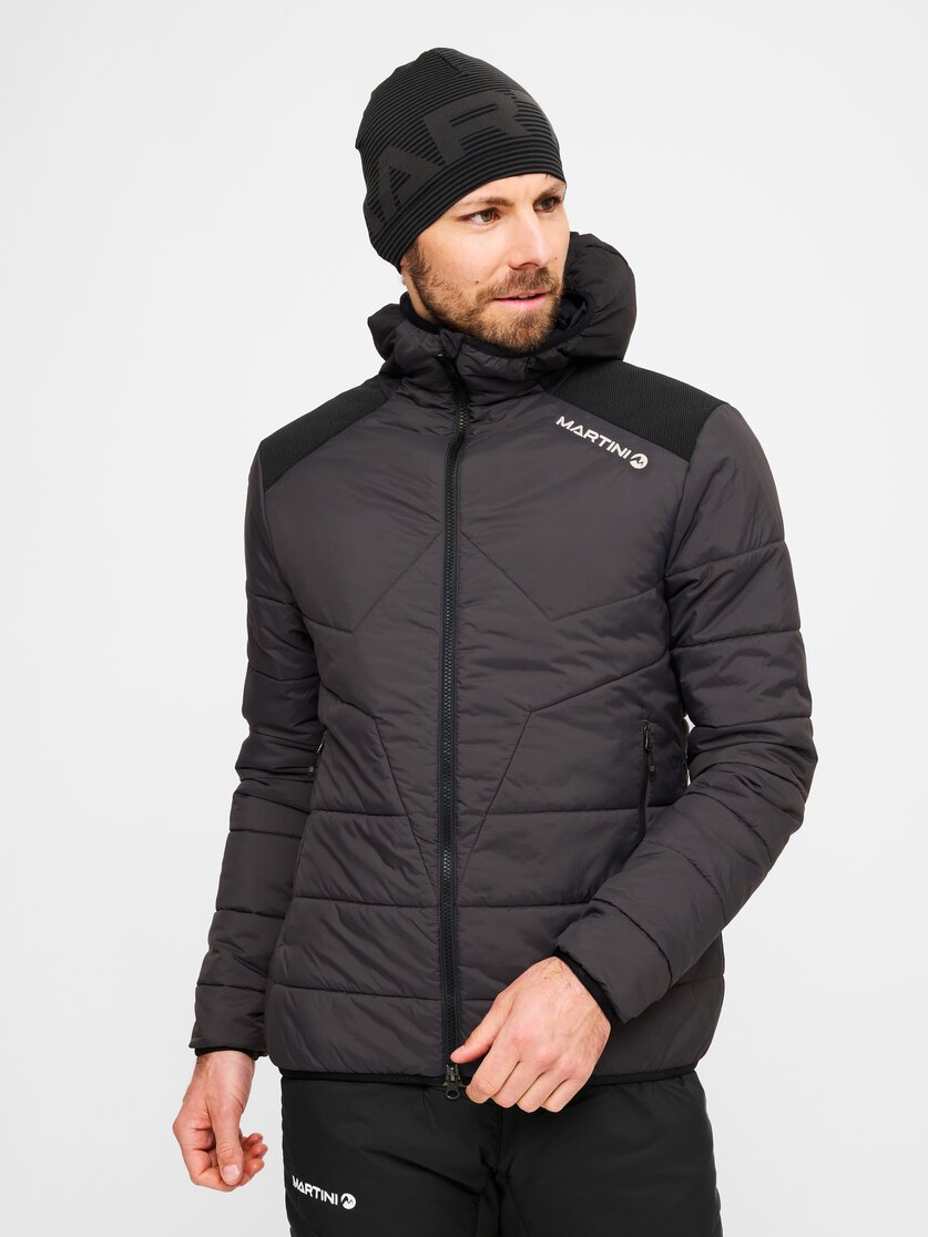 Martini Sportswear - Horizon Padded Jacket G-LOFT® M - Primaloft & Gloft Jackets in black - front view model - Men