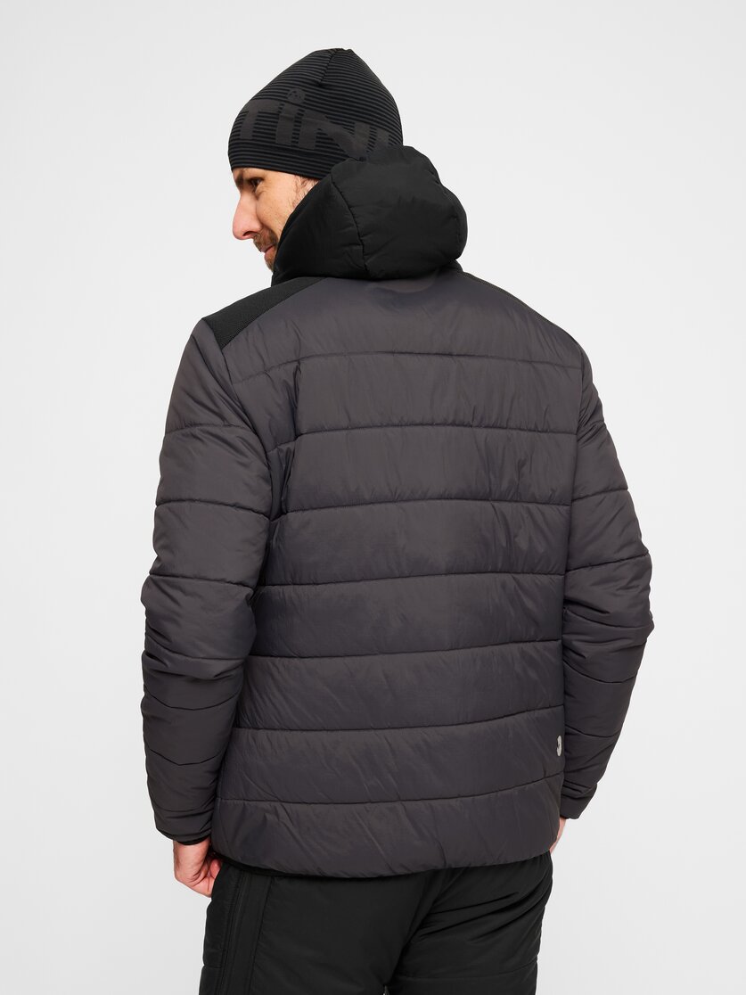 Martini Sportswear - Horizon Padded Jacket G-LOFT® M - Primaloft & Gloft Jackets in black - rear view model - Men