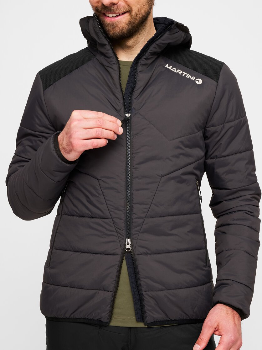 Martini Sportswear - Horizon Padded Jacket G-LOFT® M - Primaloft & Gloft Jackets in black - Detail 1 - Men