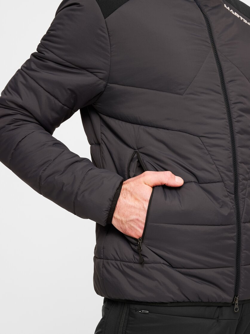 Martini Sportswear - Horizon Padded Jacket G-LOFT® M - Primaloft & Gloft Jackets in black - Detail 2 - Men