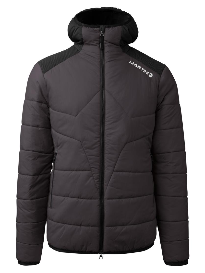 Martini Sportswear - Horizon Padded Jacket G-LOFT® M - Giacche Primaloft e Gloft in granite-black - vista frontale - Uomo