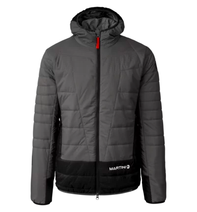 Martini Sportswear - Peakpower Padded Jacket Primaloft® M - Primaloft & Gloft Jacken in steel-black - Vorderansicht - Herren
