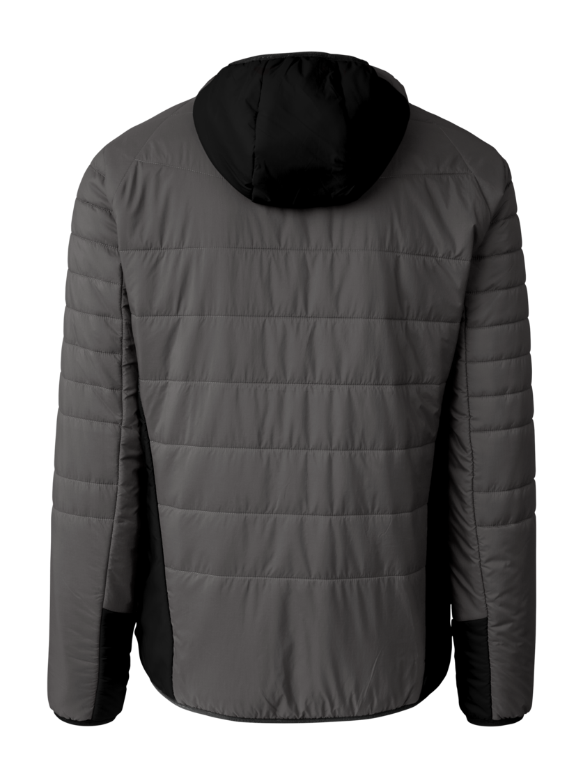 Martini Sportswear - Peakpower Padded Jacket Primaloft® M - Primaloft & Gloft Jacken in steel-black - Rückansicht - Herren