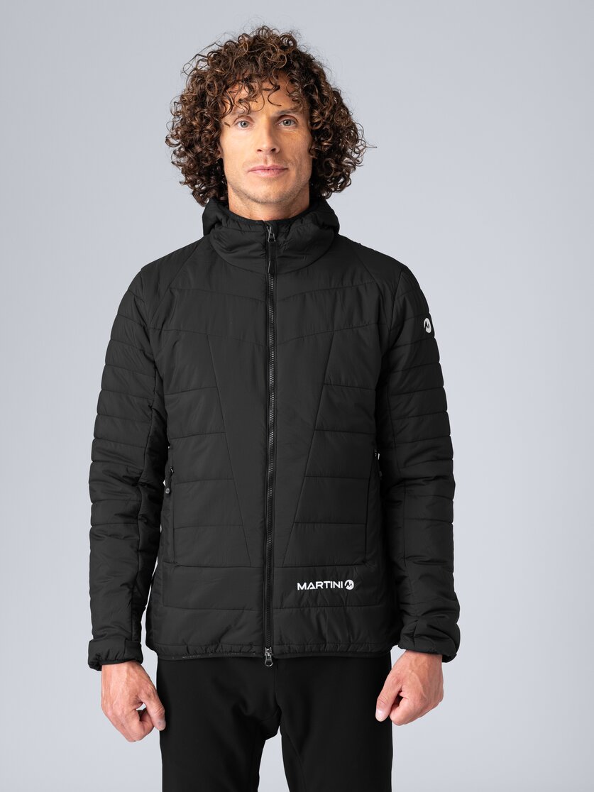 Martini Sportswear - Peakpower Padded Jacket Primaloft® M - Primaloft & Gloft Jacken in mosstone-mars - Vorderansicht Model - Herren