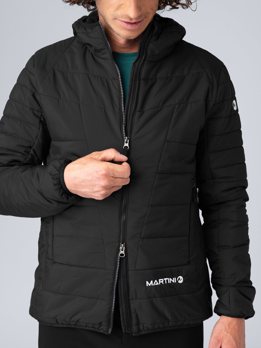 Martini Sportswear - Peakpower Padded Jacket Primaloft® M - Primaloft & Gloft Jacken in mosstone-mars - Detail 3 - Herren
