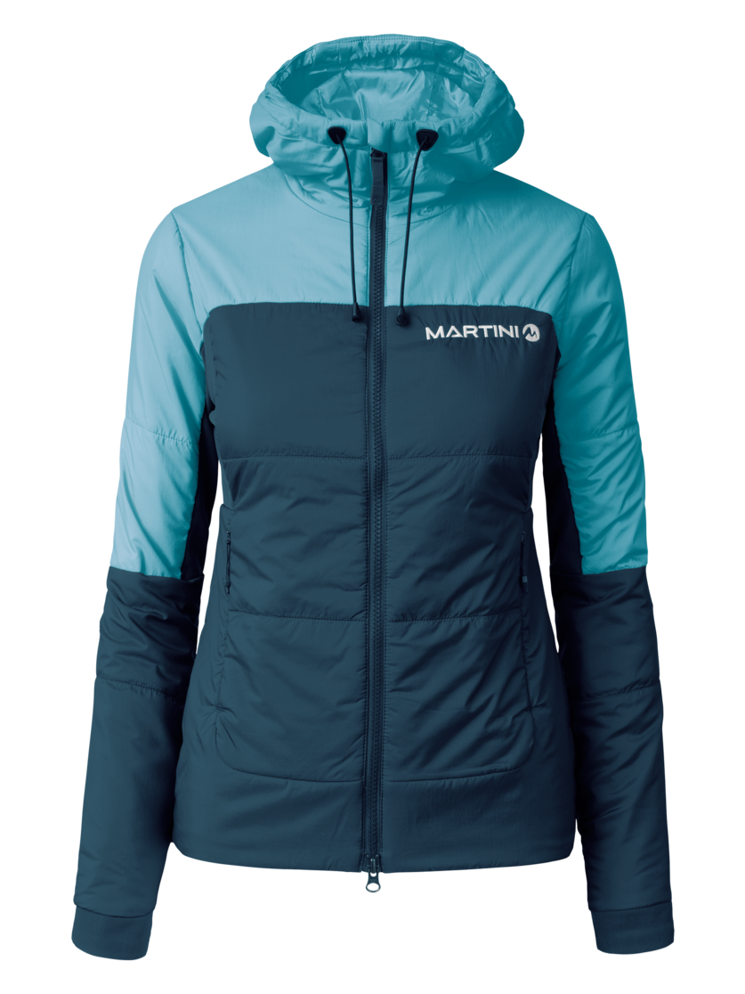 Martini Sportswear - Yalca Padded Jacket Primaloft® W - Primaloft & Gloft Jacken in poseidon-surf - Vorderansicht - Damen
