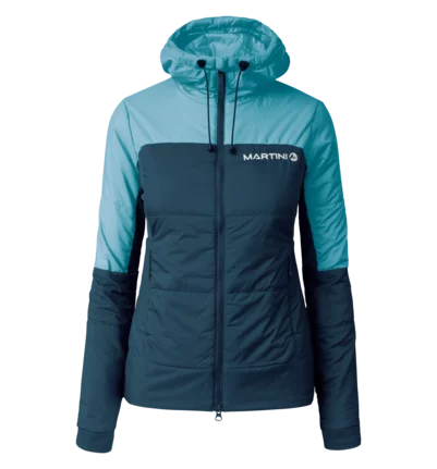 Martini Sportswear - Yalca Padded Jacket Primaloft® W - Primaloft & Gloft Jacken in poseidon-surf - Vorderansicht - Damen
