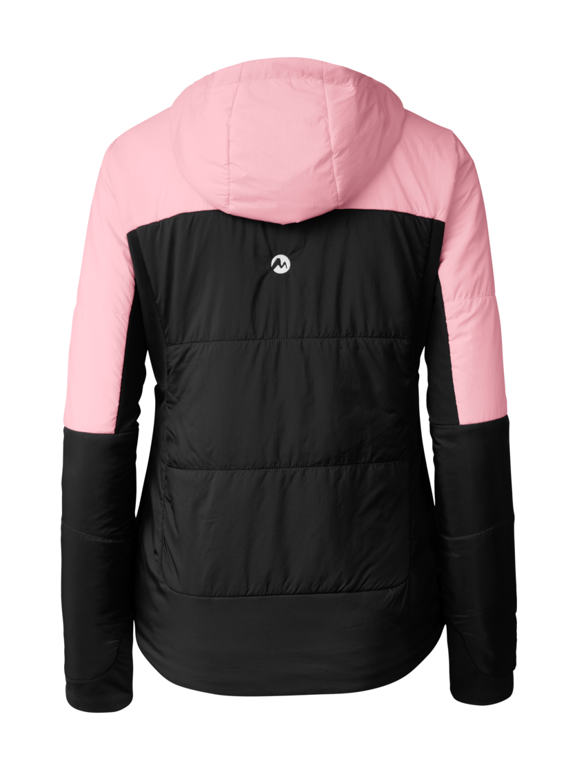 Martini Sportswear - Yalca Padded Jacket Primaloft® W - Giacche Primaloft e Gloft in black-primrose - vista posteriore - Donna