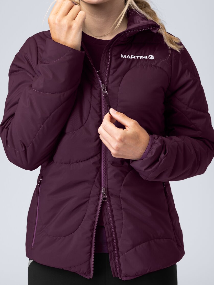 Martini Sportswear - Recharge Padded Jacket Primaloft® W - Primaloft & Gloft Jacken in mosstone - Detail 2 - Damen