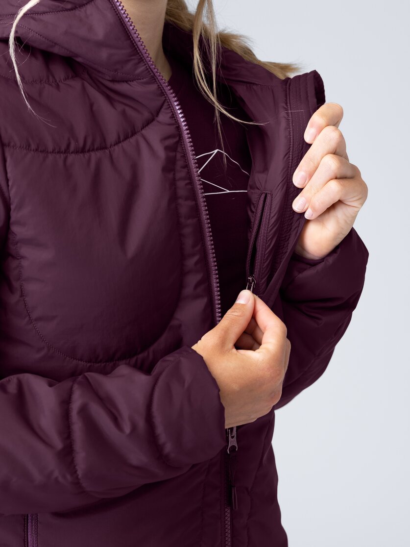 Martini Sportswear - Recharge Padded Jacket Primaloft® W - Primaloft & Gloft Jacken in mosstone - Detail 3 - Damen