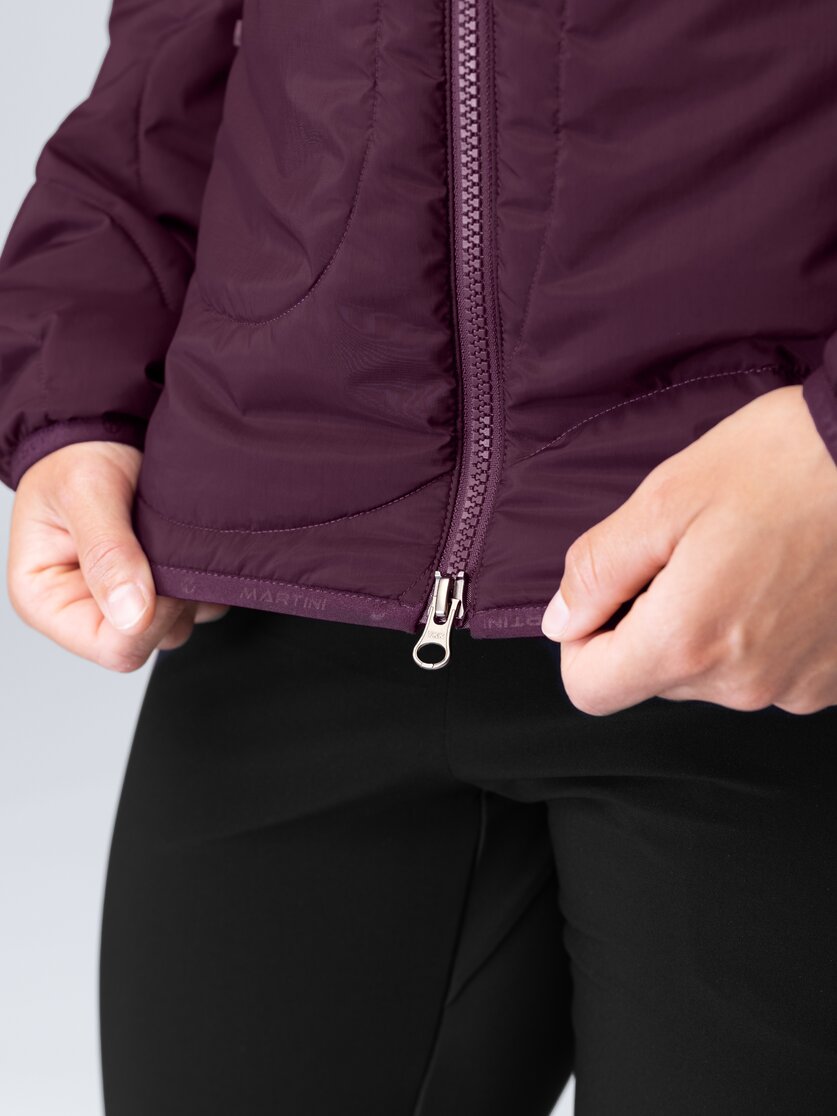 Martini Sportswear - Recharge Padded Jacket Primaloft® W - Primaloft & Gloft Jacken in mosstone - Detail 7 - Damen