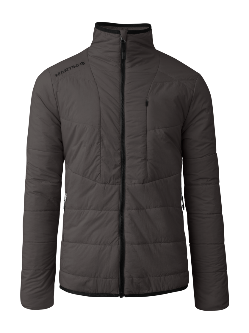Martini Sportswear - Hillclimb Padded Jacket G-Loft® M - Primaloft & Gloft Jacken in steel - Vorderansicht - Herren