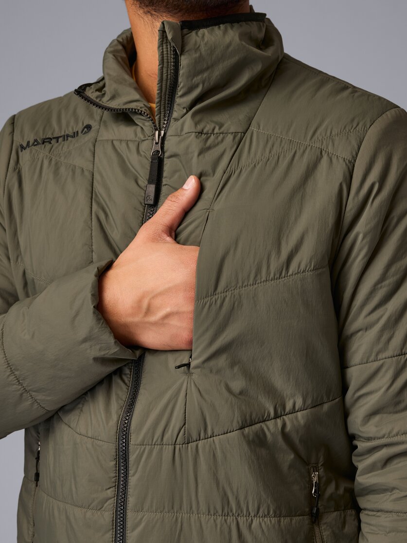 Martini Sportswear - Hillclimb Padded Jacket G-Loft® M - Primaloft & Gloft Jacken in black - Detail 2 - Herren