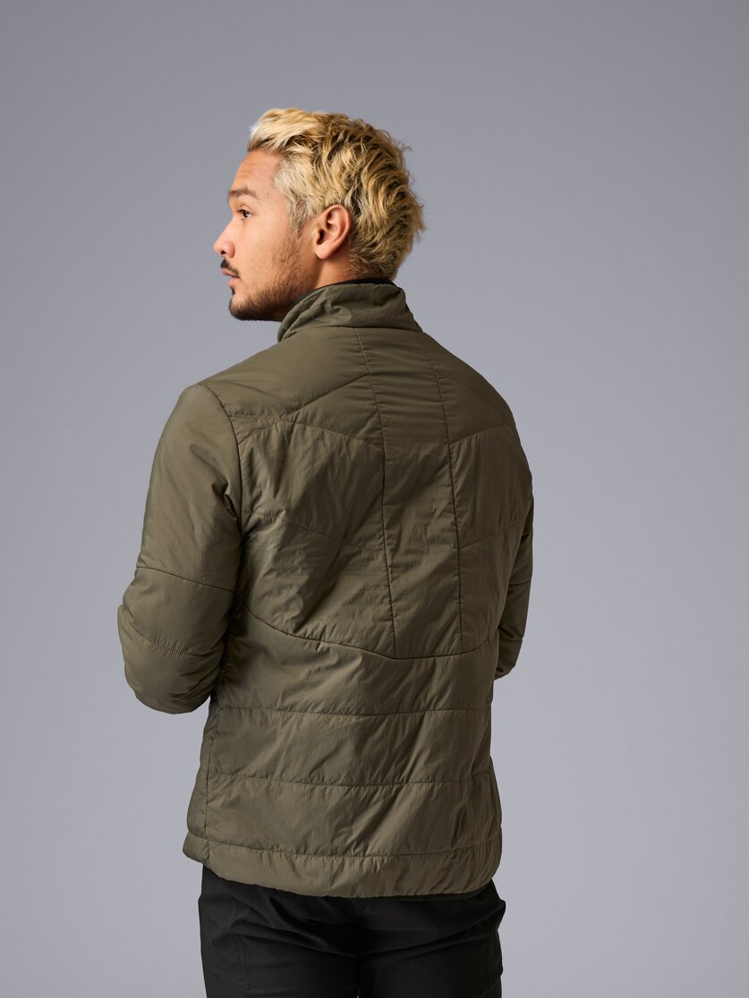 Martini Sportswear - Hillclimb Padded Jacket G-Loft® M - Primaloft & Gloft Jacken in black - Rückansicht Model - Herren