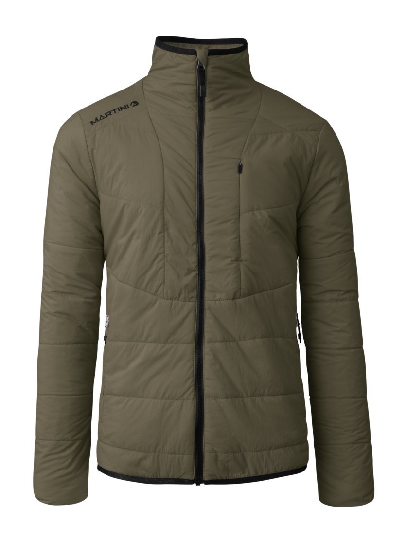 Martini Sportswear - Hillclimb Padded Jacket G-Loft® M - Primaloft & Gloft Jacken in moss - Vorderansicht - Herren