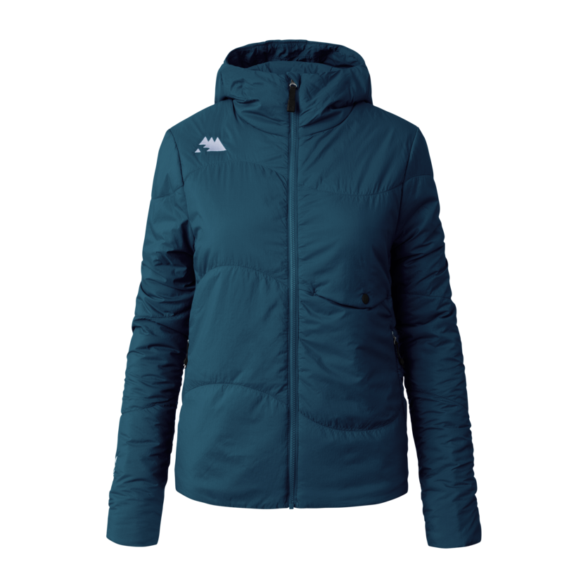 Martini Sportswear - Sunrise Padded Jacket Primaloft® W - Primaloft & Gloft Jacken in poseidon-ice - Vorderansicht - Damen