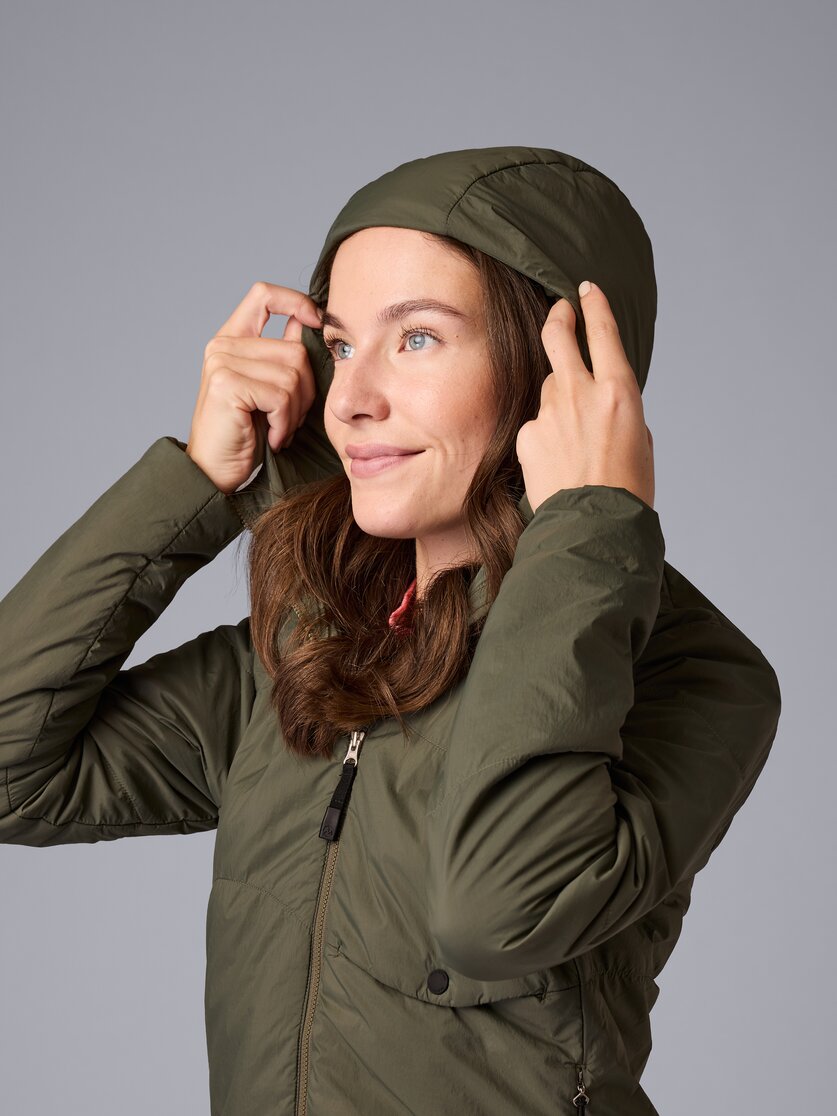 Martini Sportswear - Sunrise Padded Jacket Primaloft® W - Primaloft & Gloft Jacken in black-white - Detail 1 - Damen