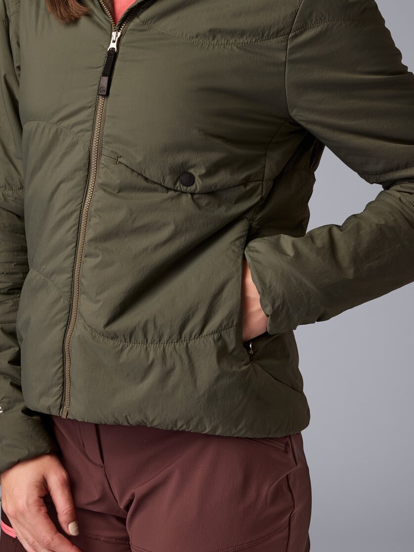 Martini Sportswear - Sunrise Padded Jacket Primaloft® W - Giacche Primaloft e Gloft in black-white - Dettaglio 3 - Donna