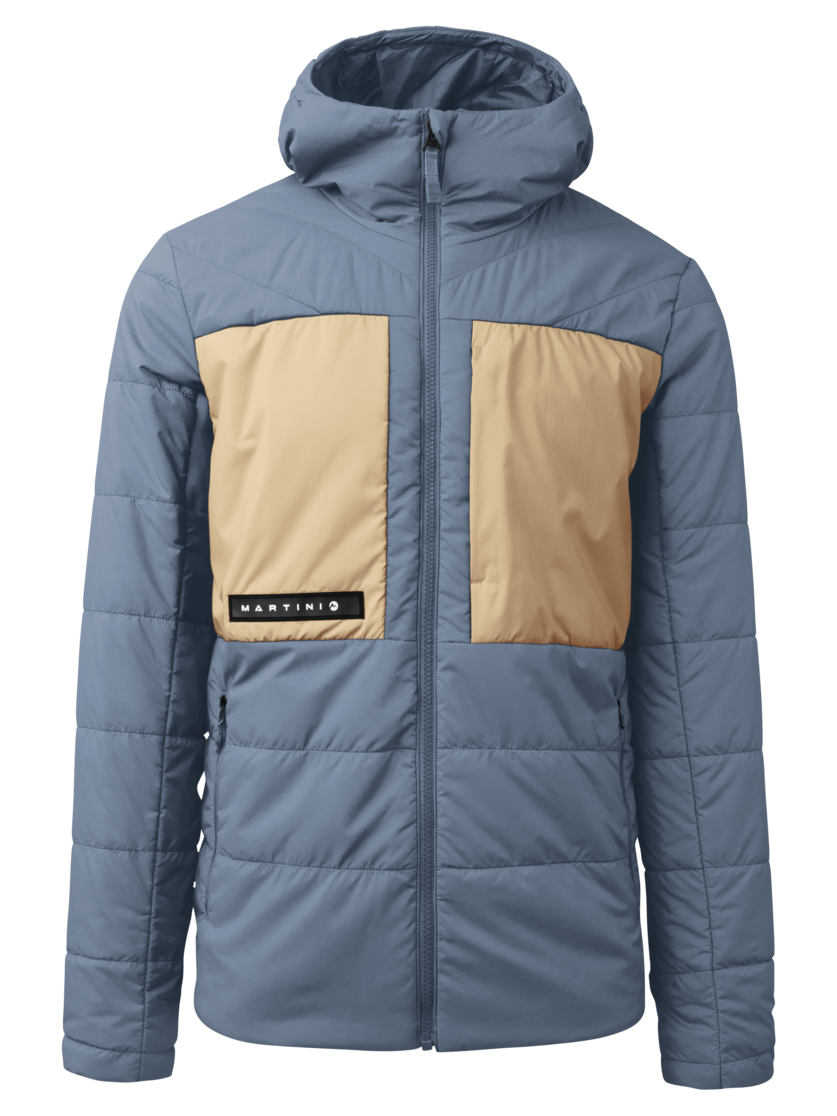 Martini Sportswear - Yalca Padded Jacket Primaloft®M - Giacche Primaloft e Gloft in moon-desert - vista frontale - Uomo