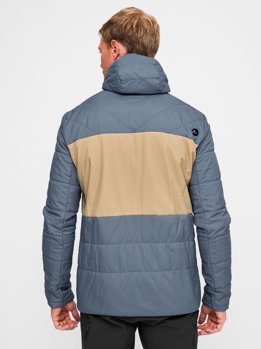 Martini Sportswear - Yalca Padded Jacket Primaloft®M - Giacche Primaloft e Gloft in moon-desert - vista laterale modello - Uomo