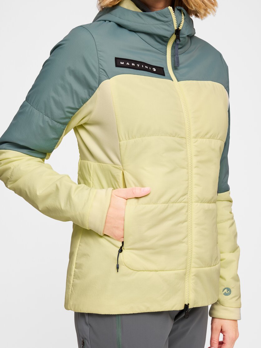 Martini Sportswear - Yalca Padded Jacket Primaloft®W - Primaloft & Gloft Jackets in black - Detail 2 - Women