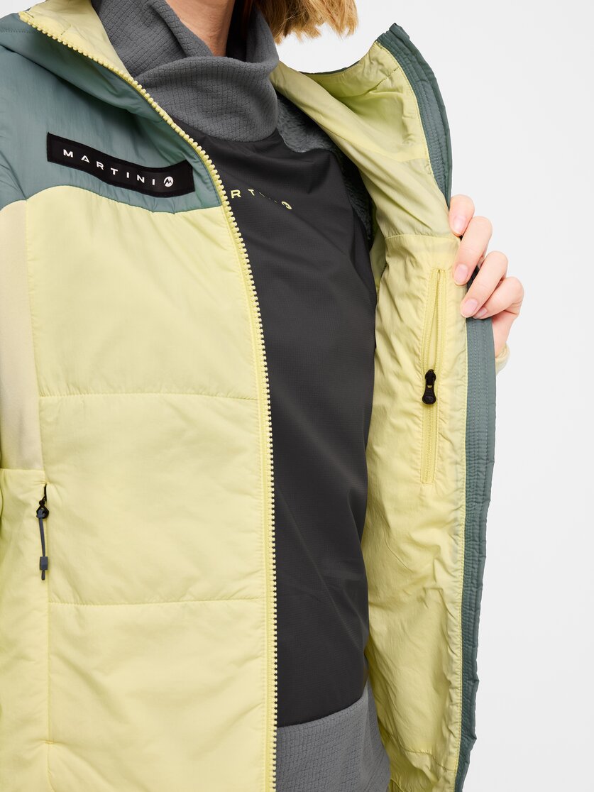 Martini Sportswear - Yalca Padded Jacket Primaloft®W - Primaloft & Gloft Jackets in black - Detail 3 - Women