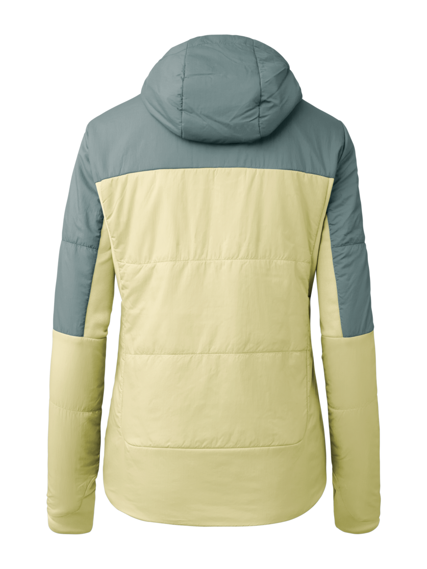 Martini Sportswear - Yalca Padded Jacket Primaloft®W - Primaloft & Gloft Jacken in butter cream-misty blue - Rückansicht - Damen