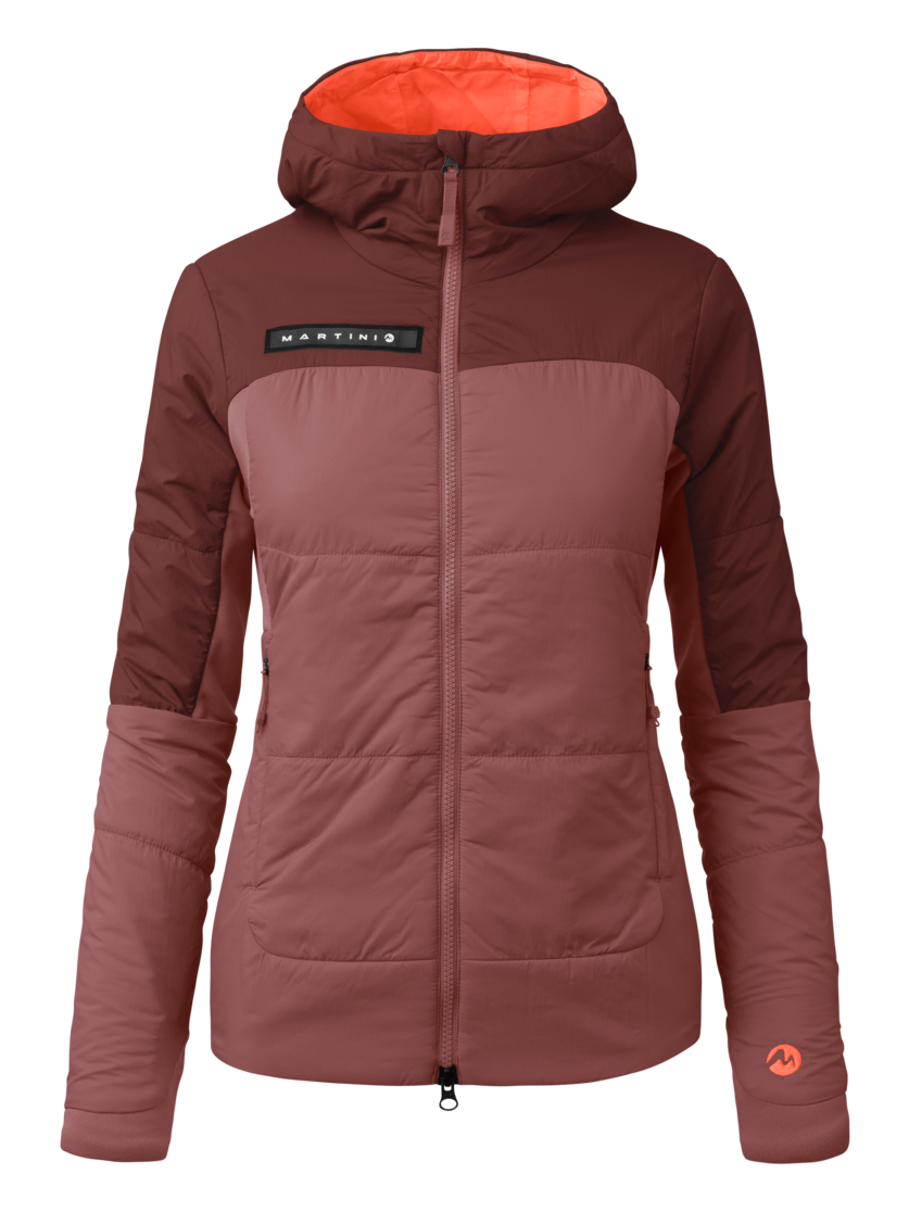 Martini Sportswear - Yalca Padded Jacket Primaloft®W - Giacche Primaloft e Gloft in winter apple-peakan - vista frontale - Donna