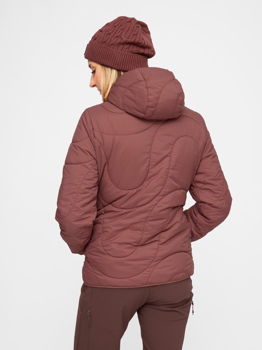 Martini Sportswear - Recharge Padded Jacket Primaloft®W - Primaloft & Gloft Jacken in misty blue-storm - Rückansicht Model - Damen