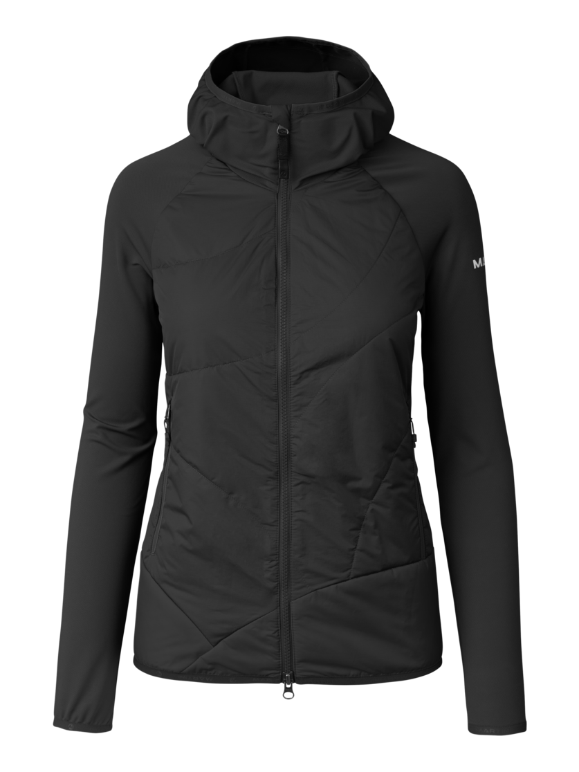 Martini Sportswear - Fullforce Hybrid Jacket G-LOFT® W - Hybrid jackets in black - front view - Women