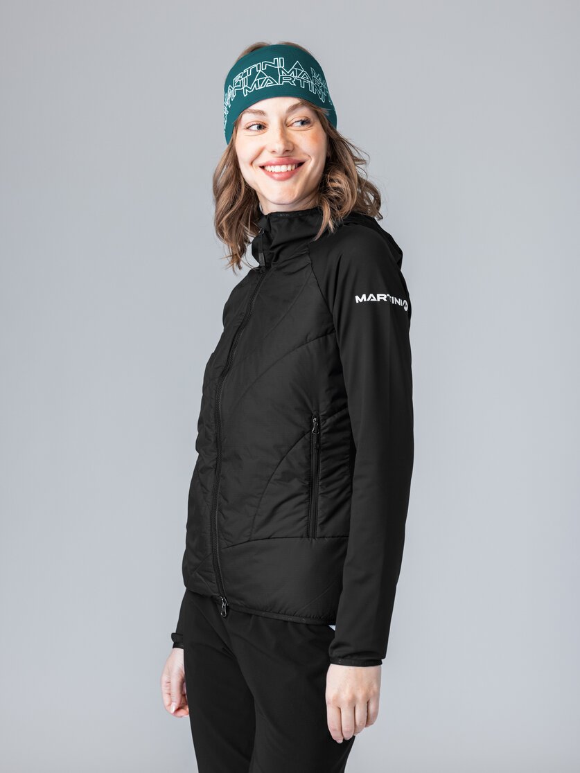 Martini Sportswear - Fullforce Hybrid Jacket G-LOFT® W - Hybrid jackets in rosebud-poseidon - front view model - Women