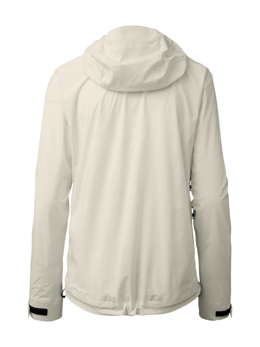 Martini Sportswear - Firstline 2,5L Jacket W - Hardshell jackets in off white-rosy glow - rear view - Women