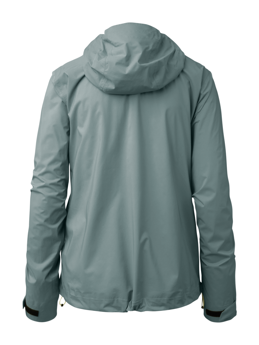 Martini Sportswear - Firstline 2,5L Jacket W - Hardshell jackets in misty blue-butter cream - rear view - Women